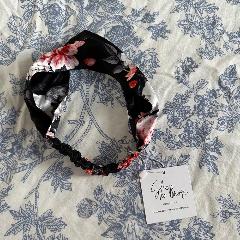 Silk "Sleep No More" Headband